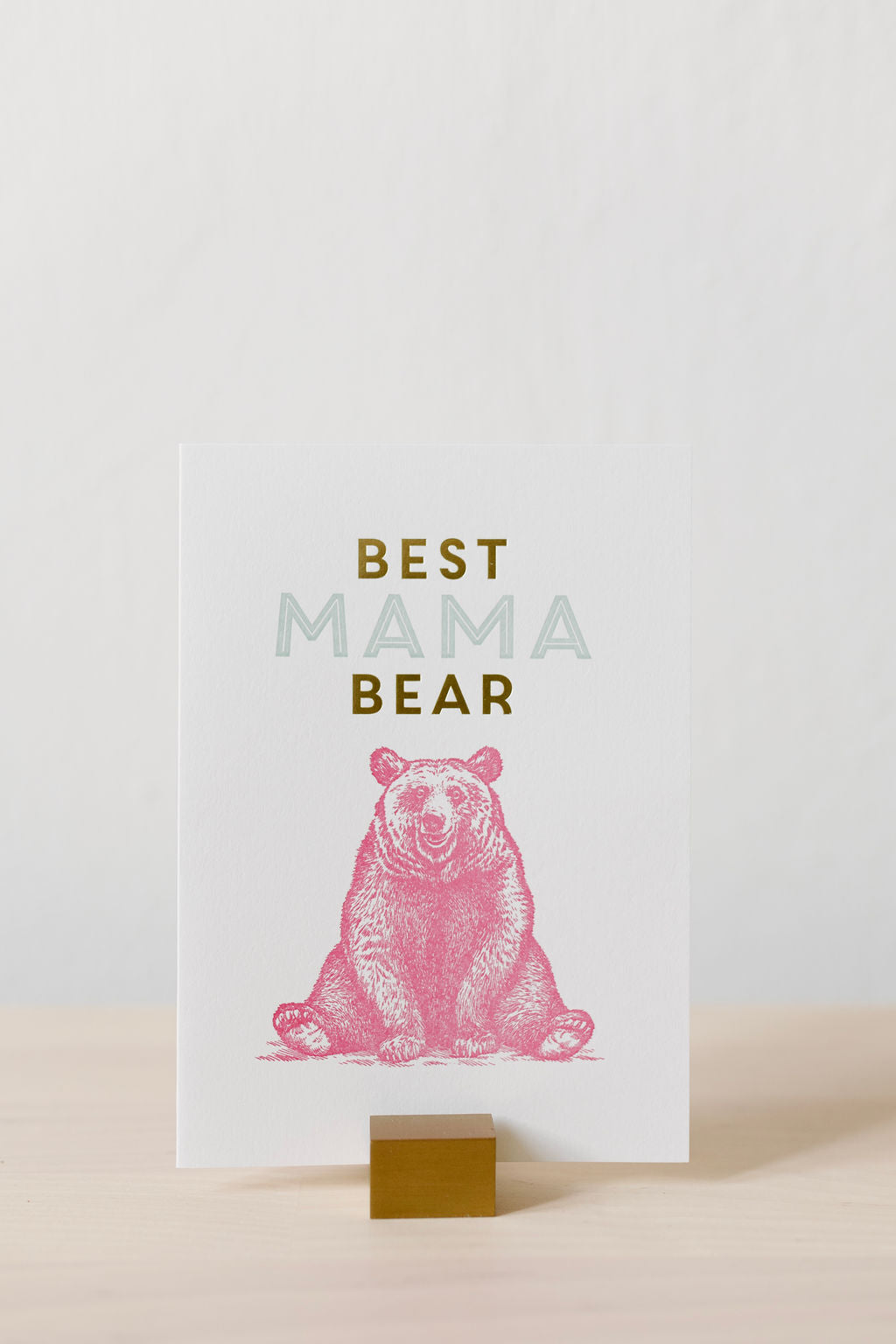 Card Mama bear
